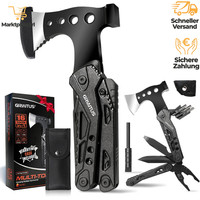 Multitool 16In1 Camping ZubehöR Axt Hammer Zange SäGe Schraubendreher Geschenk