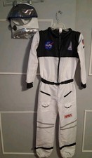 Spooktacular Creations Astronaut Costume w/Helmet Kids SZ XL Halloween Dress Up