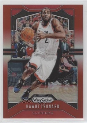 2019-20 Panini Prizm Red Prizm 28/299 Kawhi Leonard #149 bj6