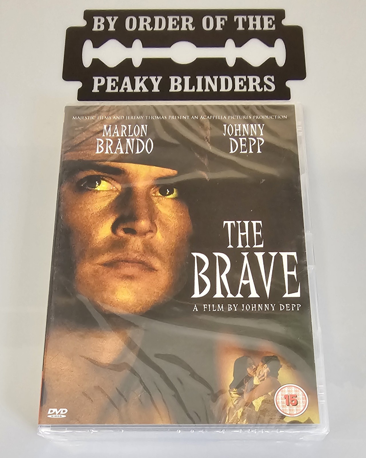 THE BRAVE DVD JOHNNY DEPP LOOSE DISC ⚠️