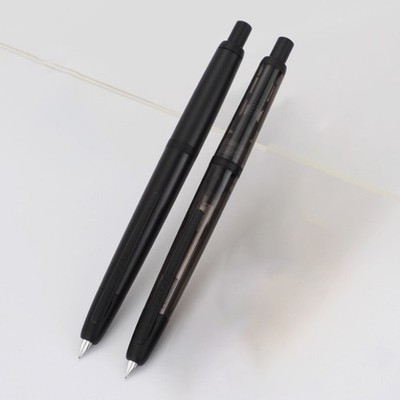 2025 Jinhao 20 Press Retractable Resin Fountain Pen EF/F Nib & Converter Writing
