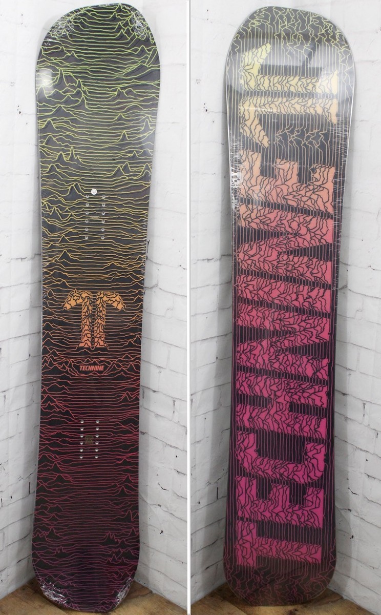 Technine Heritage Men's Snowboard 155 cm, Asymmetrical Twin, New