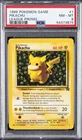 1999 POKEMON LEAGUE PROMO #1 PIKACHU PSA 8