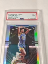 2019-20 Prizm Silver RC #272 Jordan Poole Psa 9 9336