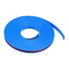 12mmx5000mm Flexible TPE Self Adhesive U-Shape Veneer Edging Edge Banding Blue