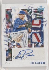 2020 Diamond Kings DK Material Signatures Holo Blue 21/25 Joe Palumbo Auto rs2