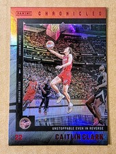 2025 Panini Chronicled Caitlin Clark WNBA #35 Red Holo Foil Indiana Fever ROY