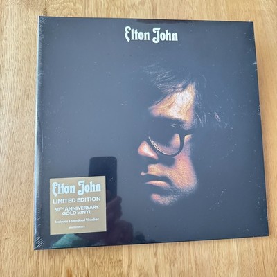 ELTON JOHN - 50TH Anniversary GOLD Vinyl, LP, Limited Edition, Gatefold Cover