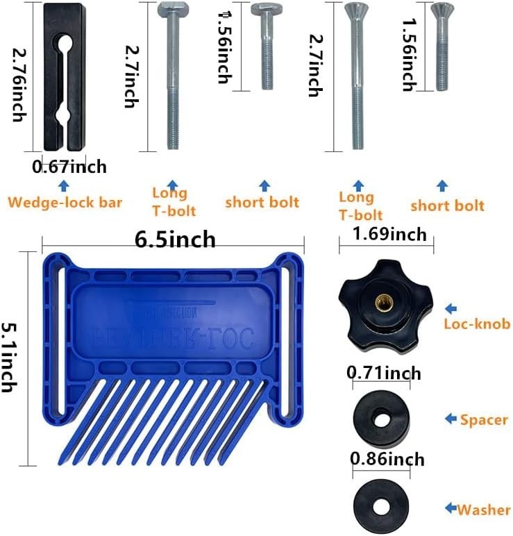 2 Pcs Featherboard Woodworking Safety Device for Table Saws Router Band Saw