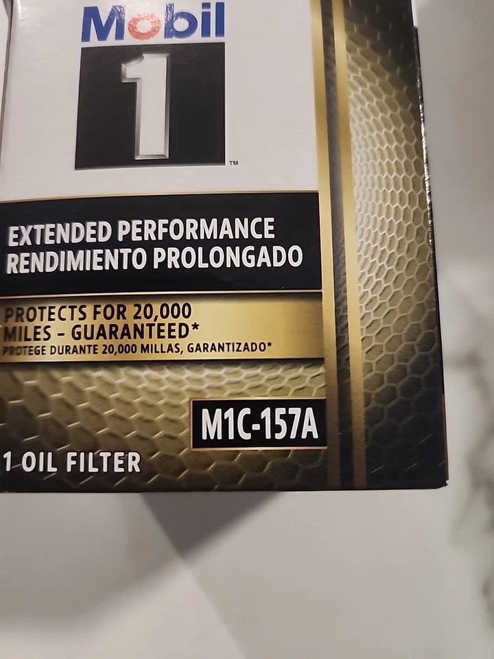 Filtro de aceite cartucho rendimiento extendido Mobil 1 M1C-157A apto para Mercedes Infiniti Foto 3 de 4