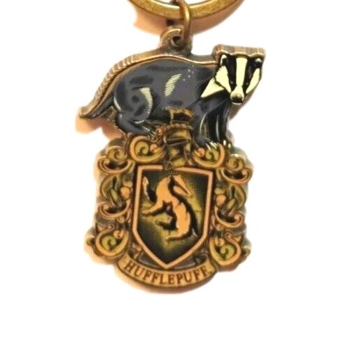 Llavero Cresta Hufflepuff El Mago Mundo de Harry Potter Universal Studios Nuevo