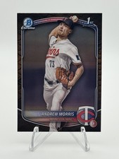 2025 Bowman - Chrome Prospects Andrew Morris #BCP-90 Reptilian Refractor (RC)