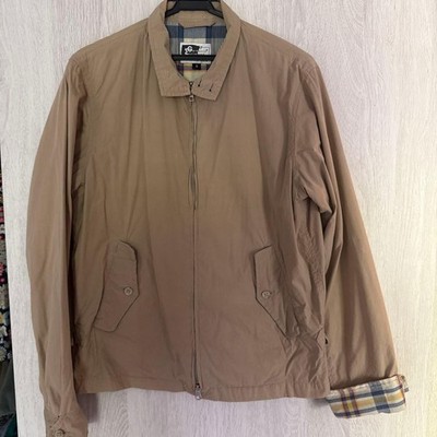 Engineered Garments Swing Top Jacket Beige Cotton Poplin Check Lining S #FF ZEA