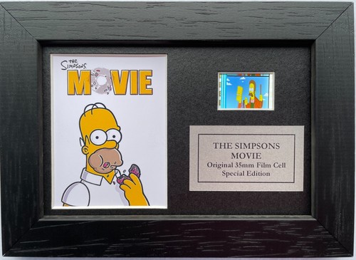 Hand crafted display featuring original film cell for THE SIMPSONS MOVIE fans - 第 9/12 張圖片