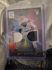 2022 Panini Capstone Baseball Rookie Dual Materials Matt Manning