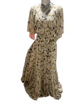NWT BALTIC BORN Katherine Ivory Floral Maxi Dress Size 1XL