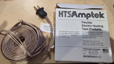HTS Amptek AWH-051-120DL-MP Heavy Amox Insulated Heater Tape 12ft 120V 234W 1400
