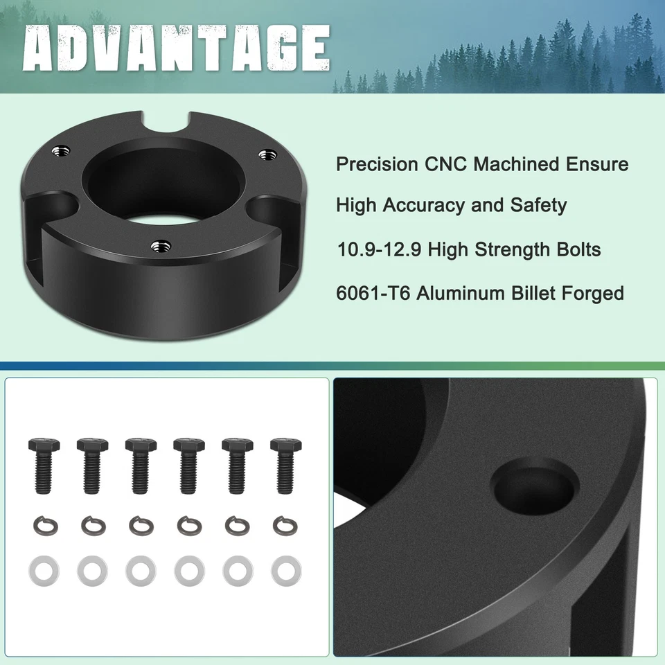 Leveling Lift Kit 3" Front & 3" Rear For 2007-2023 Chevrolet Silverado 1500 GMC - Изображение 3 из 4