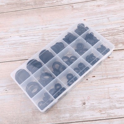 125 Pcs Gummi Durchgangstüllen Gummidurchführungen Gummisiegel Gummidichtung