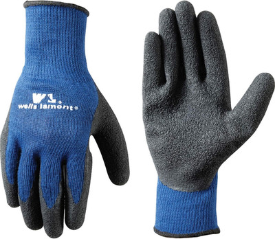 Men's Coated Grip Work Gloves with Latex Coating, Large (524L)