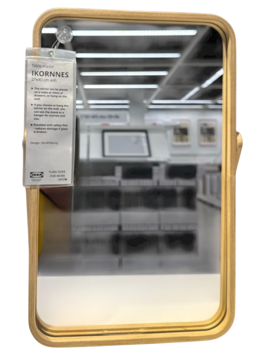 Brand New IKEA IKORNNES Ash Framed Table Top Mirror 003.069.20 | eBay