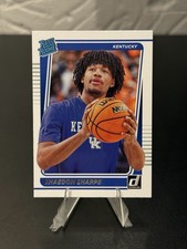 2022 Chronicles Draft Picks Donruss Rated Rookie #5 Shaedon Sharpe Kentucky