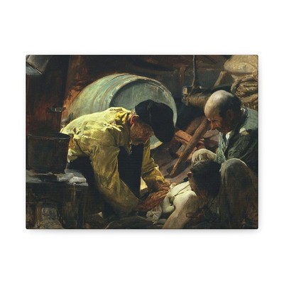 Joaquín Sorolla (1863 1923) Fish is Expensive 1894 - Canvas Wall Art