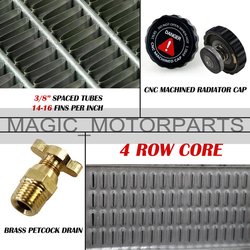 Tractor Radiator For International Harvester Case B275 Gas Diesel B414 276 434 - Picture 6 of 17