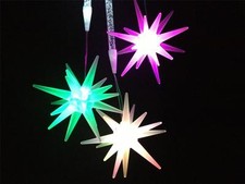 Spikey Star 3 Drop Night Light Hanging Mobile Lamp Colour Changing LED Light