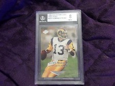 Kurt Warner - 1999 Collectors Edge First Place #201P BGS NM-Mint 8-Insert Single
