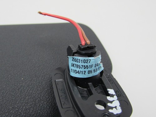 Parasole SX Nero 5K7857551F 24A VW Golf 6 Cabrio Originale - Picture 6 of 6