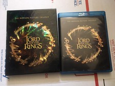 The Lord of the Rings Trilogy Blu-ray DVD 6-Disc Set Box w/ Hard Slipcase