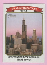 2023 Topps Heritage News Flashbacks #NF-1 Sears Tower Chicago (EW300)