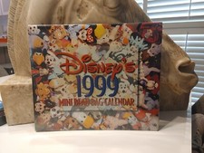 DISNEY 1999 MINI BEAN BAG CALENDAR NEW SEALED THE DISNEY STORE