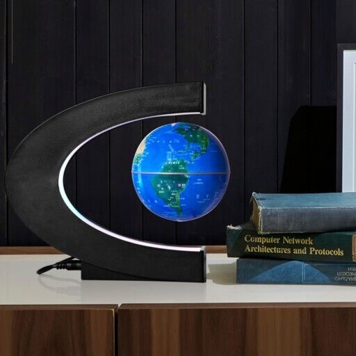 LED Licht Magnetische Levitation Schwimmende Erde Globus Weltkarte Dekoration