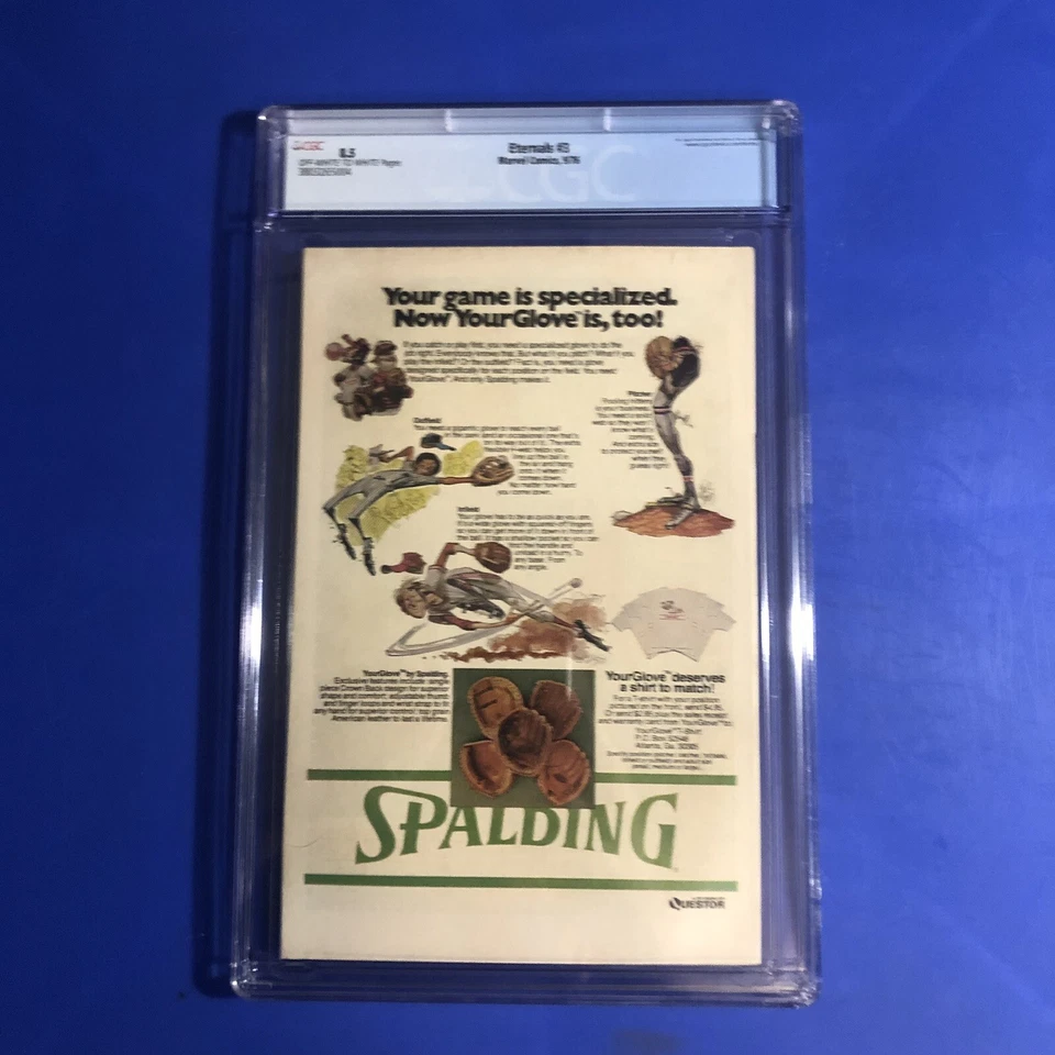 The Eternals 3 CGC 8.5 NEWSSTAND 1st Appearance Sersi Marvel Avengers Comic 1976 - Image 3 of 3