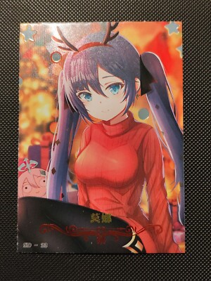 SD-33 Mona Genshin Impact Goddess Story TCG Doujin Waifu Anime Karte