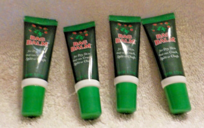 All New BAG BALM Mini Tubes Lot of 4 (0.33 oz) *Stocking Stuffers* Skin Care