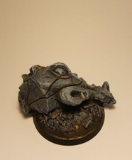 50mm RESIN BASE TERRAIN SCENERY DRAGON LAND AGE OF SIGMAR 