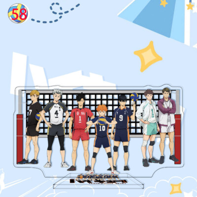 Haikyuu!! Cute HD Figure Desktop Acrylic Stand Decor Collection Gift 16cm #40