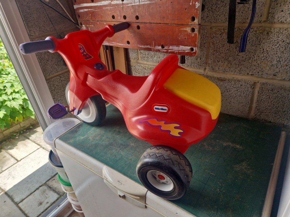 Little Tikes 3 Wheel Motorbike Ride On eBay