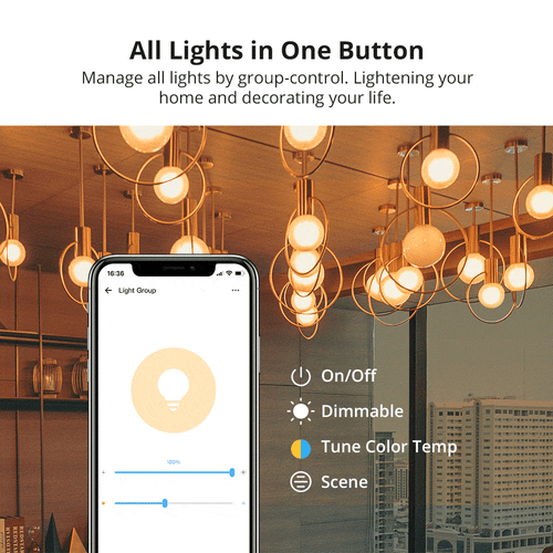 SONFF B05-BL-A60 LED Glühbirne Wifi Smart Glühbirnen 230 V Fernbedienung Lampe - Bild 11 von 17