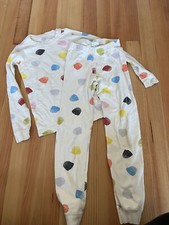 Hanna Andersson gum drop pajamas size 6-7 kids