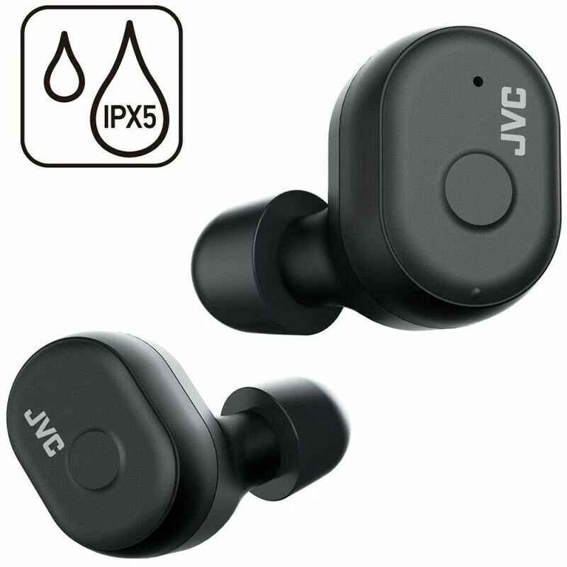JVC HAA10TBU True Wireless Bluetooth Earbuds with Charging Case - Image 3 of 4