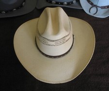 Justin Straw Western Cowboy hat