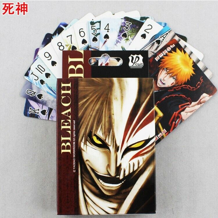 BLEACH Anime Cute Playing Game Poker Girl Cards Game Collection Cards