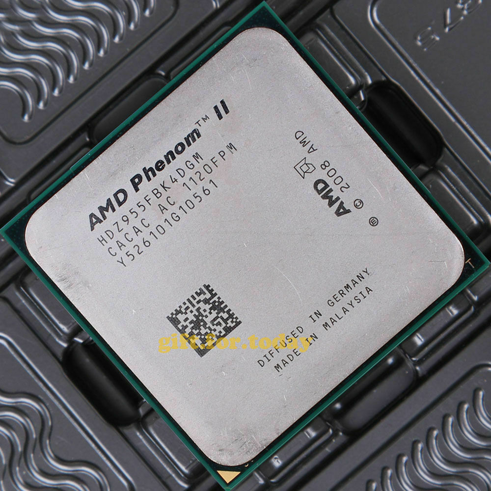 AMD Phenom II X4 955 3.2 GHz CPU Quad-Core HDZ955FBK4DGM Socket 