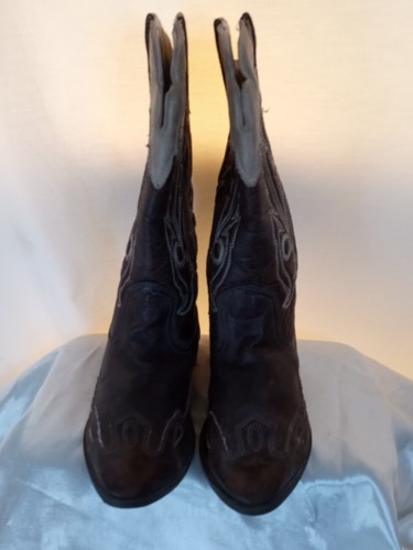 COCONUTS Size 9.5m Cimmaron Brown Comfy Western Cowgirl Boots - Picture 4 of 6