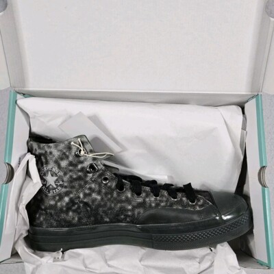 Converse x Patta Mens Size 13 Chuck 70 Hi Marquis Black Rosin