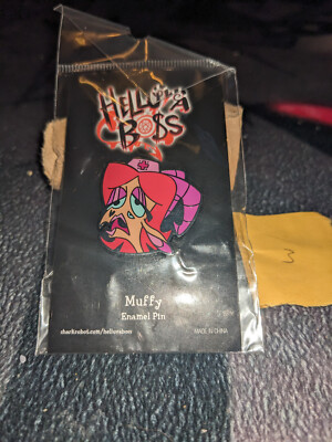 emaille anstecknadel muffy helluva boss vivziepop